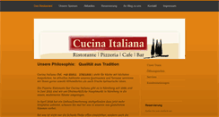 Desktop Screenshot of cucina-online.de